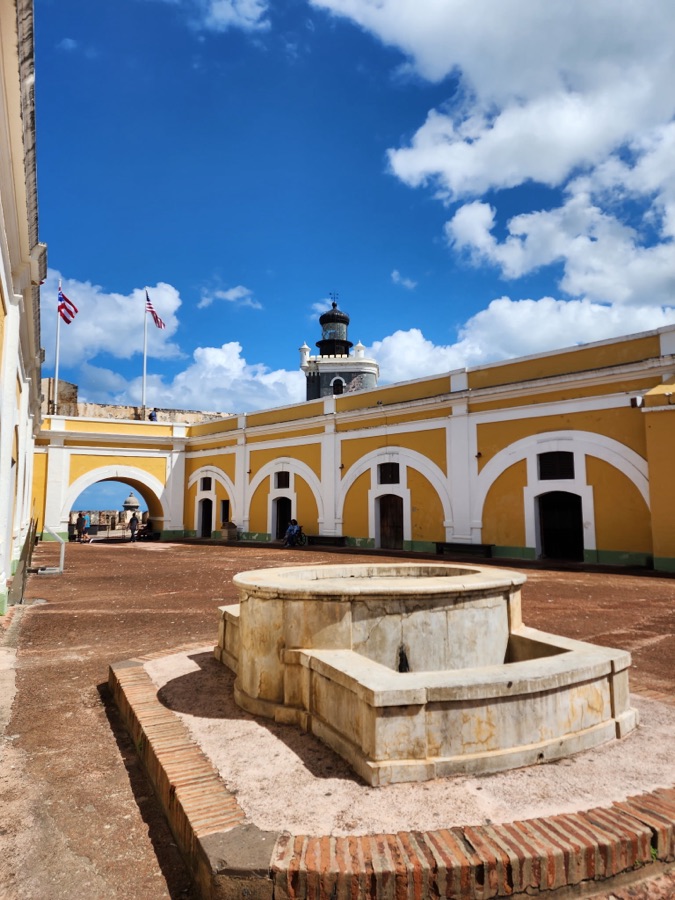 El Morro fort in San Juan, Puerto Rico